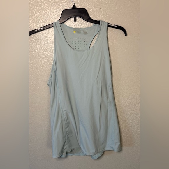 Zella Nova Perforated Racerback Tank Top - Picture 3 of 7